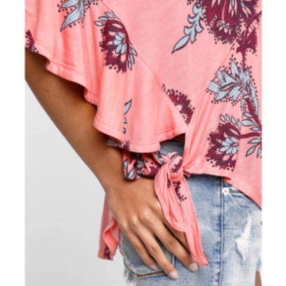 Free People Maui Wowie Top Passion Flower Pink {Small} - Picture 14 of 16